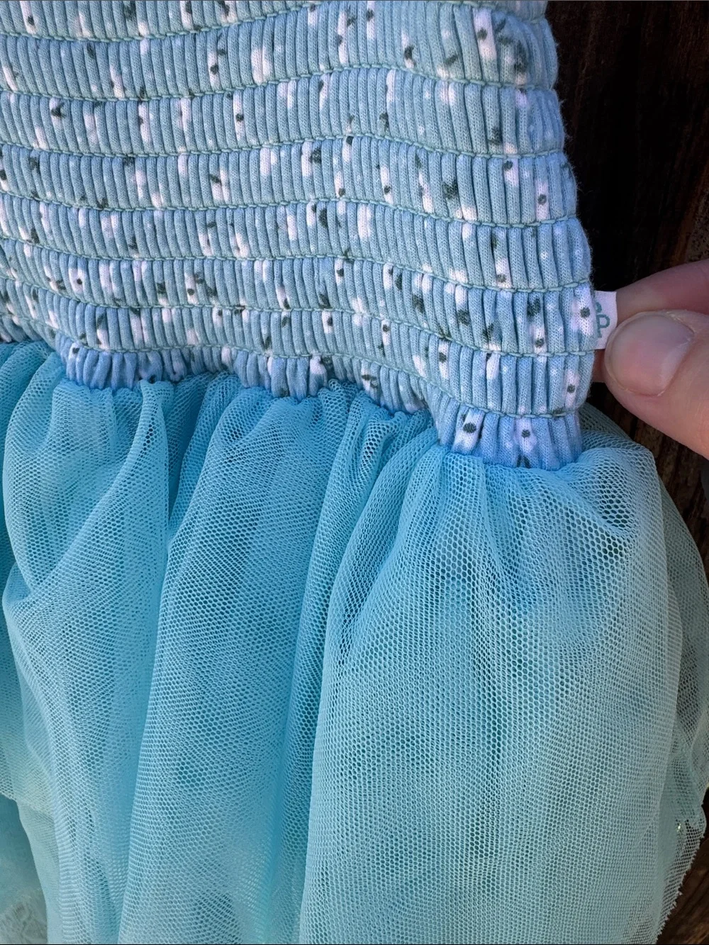 Posh Peanut Juliana Smocked Tulle Dress